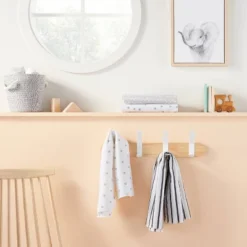 Little Luxe Store 5 Flannel Baby Blankets Hedgehog 4pk - Cloud Island™