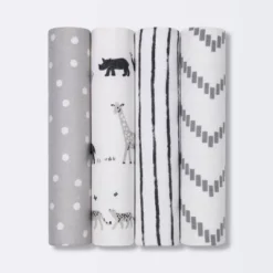Flannel Baby Blanket - Cloud Island™ Two By Two Animals - 4pk 5 Flannel Baby Blanket - Cloud Island™ Two By Two Animals - 4pk -Little Luxe Store GUEST ccb99256 6a6e 4e50 b6fe 12dd9807c895