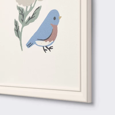 3pk Story Book Floral Framed Wall Art - Cloud Island™ 2 3pk Story Book Floral Framed Wall Art - Cloud Island™ - Image 2