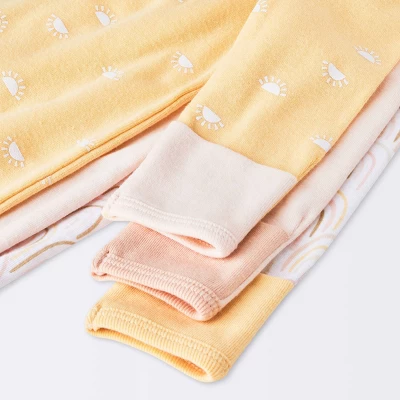 Baby Girls' 3pk Tight Fit Zip-Up Sleep N' Play - Cloud Island™ 3 Baby Girls' 3pk Tight Fit Zip-Up Sleep N' Play - Cloud Island™ - Image 3