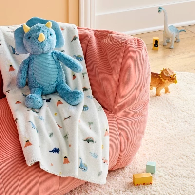 Plush Baby Blanket - Dinos - Cloud Island™ 1 Plush Baby Blanket - Dinos - Cloud Island™