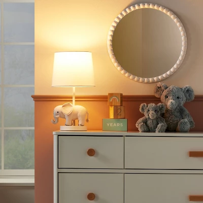 Plush Elephant Table Lamp Includes LED Light Bulb - Cloud Island™ 2 Plush Elephant Table Lamp Includes LED Light Bulb - Cloud Island™ - Image 2