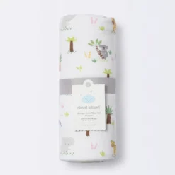 Jersey Knit Reversible Baby Blanket Jungle Animals - Cloud Island™ Gray/Green 8 Jersey Knit Reversible Baby Blanket Jungle Animals - Cloud Island™ Gray/Green -Little Luxe Store GUEST d448c1e4 867d 49ad 8c3d cb33d3d5df8f