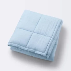 Muslin Quilt Baby And Toddler Blanket - Blue - Cloud Island™ 7 Muslin Quilt Baby And Toddler Blanket - Blue - Cloud Island™ -Little Luxe Store GUEST d6e7d359 8bf3 42f4 8dc7 cb274b47b9ff