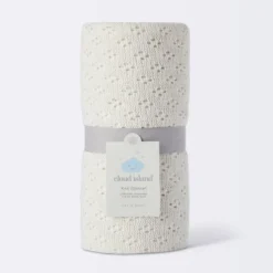 Seed Stitch Pointelle Baby Blanket - Cream - Cloud Island™ 5 Seed Stitch Pointelle Baby Blanket - Cream - Cloud Island™ -Little Luxe Store GUEST da5df995 ab8b 45b5 8101 3afcf6a48e1a