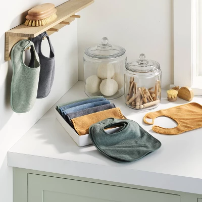 Terry Bibs Cool Pack - 10pk - Cloud Island™ 1 Terry Bibs Cool Pack - 10pk - Cloud Island™