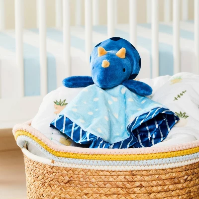 Small Security Blanket Dinosaur - Blue - Cloud Island™ 1 Small Security Blanket Dinosaur - Blue - Cloud Island™