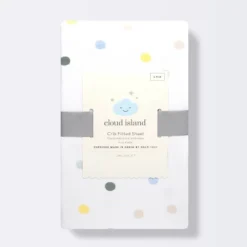 Polyester Rayon Jersey Fitted Crib Sheet - Cloud Island™ Multi Dot 7 Polyester Rayon Jersey Fitted Crib Sheet - Cloud Island™ Multi Dot -Little Luxe Store GUEST e25f8096 1d59 4b5a a111 0201bce214a5