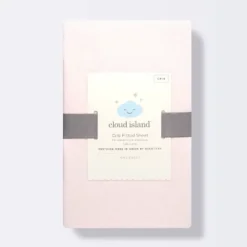 Polyester Rayon Jersey Fitted Crib Sheet - Cloud Island™ Light Pink 7 Polyester Rayon Jersey Fitted Crib Sheet - Cloud Island™ Light Pink -Little Luxe Store GUEST e67a4114 4e11 4d4d 963a cf7b13967bcc