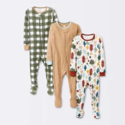 Baby Boys' 3pk Tight Fit Sleep N' Play - Cloud Island™ -Little Luxe Store GUEST e75dca26 a471 4e76 b27b fbe60a079c18