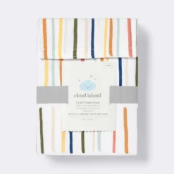 Fitted Crib Sheet Dashes - Cloud Island™ 6 Fitted Crib Sheet Dashes - Cloud Island™ -Little Luxe Store GUEST e7a56b29 ff34 48a8 88c0 ce300296e584