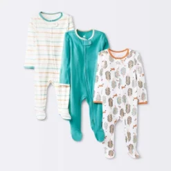 Baby 3pk Orchard Zip-Up Sleep N' Play - Cloud Island™ Off-White 9 Baby 3pk Orchard Zip-Up Sleep N' Play - Cloud Island™ Off-White -Little Luxe Store GUEST e9088444 8fb9 480d bc0f 5389caf4628a