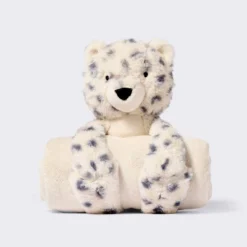 Plush Blanket With Soft Toy - Cream Leopard - Cloud Island™ 7 Plush Blanket With Soft Toy - Cream Leopard - Cloud Island™ -Little Luxe Store GUEST eaf8d516 20c2 47cb 8f38 f1c9f1f7e86a