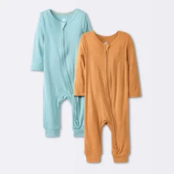 Baby Boys' 2pk Premium Romper - Cloud Island™ Green -Little Luxe Store GUEST ebd42f7e 912f 45ad bbc3 99fdd68d7034