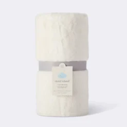 Solid Satin Edge Plush Baby Blanket - Cream - Cloud Island™ 6 Solid Satin Edge Plush Baby Blanket - Cream - Cloud Island™ -Little Luxe Store GUEST ec5bcda4 6a85 4a66 bcc9 b045271c23d4