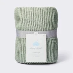 Knit Baby Blanket - Green - Cloud Island™ -Little Luxe Store GUEST edd7bf7b ca9d 41b9 a3d8 440cedb82f61