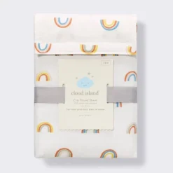 Cotton Fitted Crib Sheet - Rainbows - Cloud Island™ -Little Luxe Store GUEST ef33736e a074 47b4 b701 7b5934c4c55c
