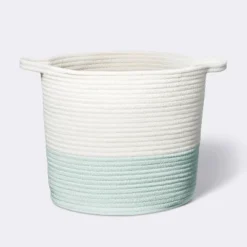Coiled Rope Bin With Color Band - Cloud Island™ 8 Coiled Rope Bin With Color Band - Cloud Island™ -Little Luxe Store GUEST f00a31c2 0ff4 4b5a 997b 1cd2da7d6b63