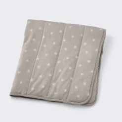 Rayon From Bamboo Jersey Quilted Blanket - Stars - Gray - Cloud Island™ 7 Rayon From Bamboo Jersey Quilted Blanket - Stars - Gray - Cloud Island™ -Little Luxe Store GUEST f8311638 665e 450c b731 f042c2cca835