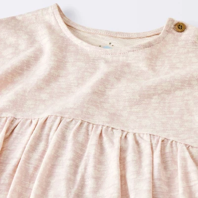 Baby Girls' Floral Modal Jersey Romper - Cloud Island™ Pink 2 Baby Girls' Floral Modal Jersey Romper - Cloud Island™ Pink - Image 2