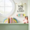 You Are Loved Fiber Wall Art - Cloud Island™