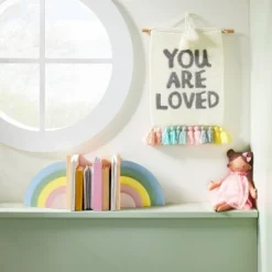 You Are Loved Fiber Wall Art - Cloud Island™