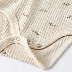 Baby 2pc Weiner Dogs Wide Ribbed Top & Bottom Set - Cloud Island™ Khaki -Little Luxe Store GUEST ff879304 d54b 43a4 bd66 a77615af6551